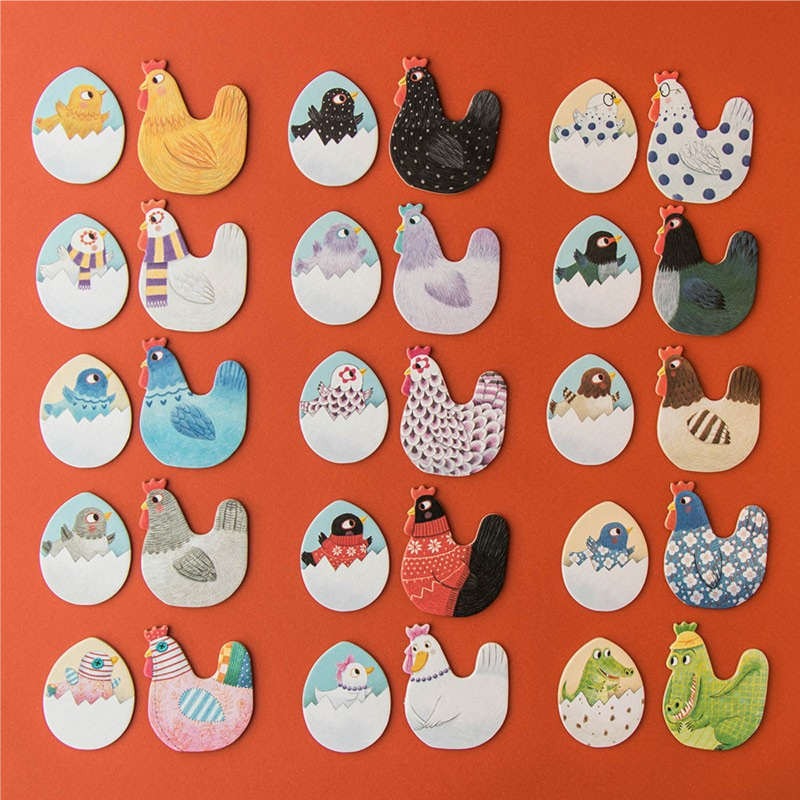 Chicks and Chickens Memory Game