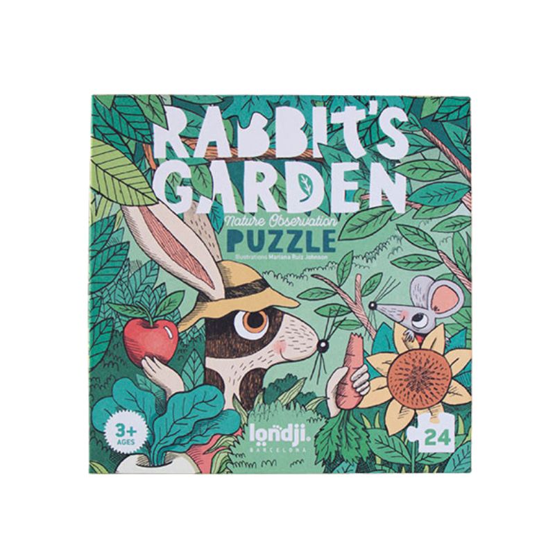 Rabbit's Garden Seek and Find Puzzle