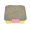 Bento 5 Lunch Boxes Glitter Yellow