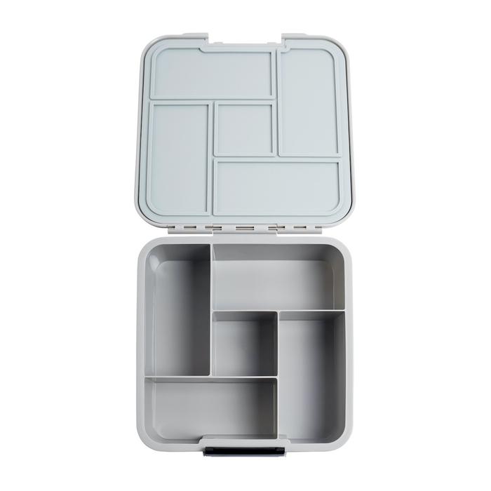 Bento 5 Lunch Boxes Grey