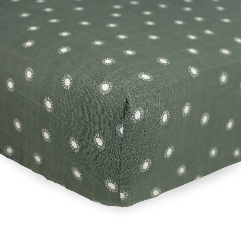 Cotton Muslin Crib Sheets