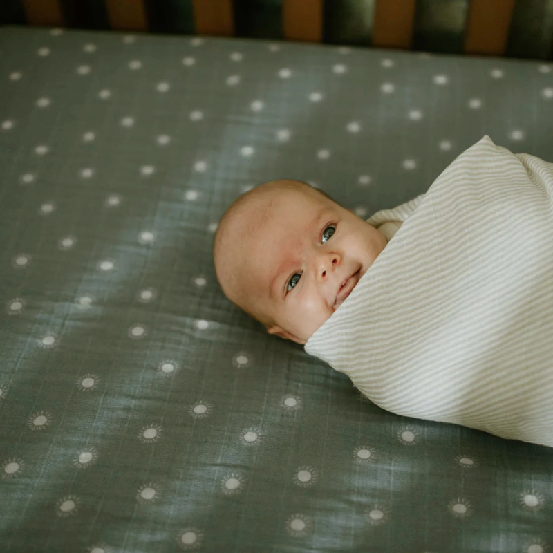 Cotton Muslin Crib Sheets