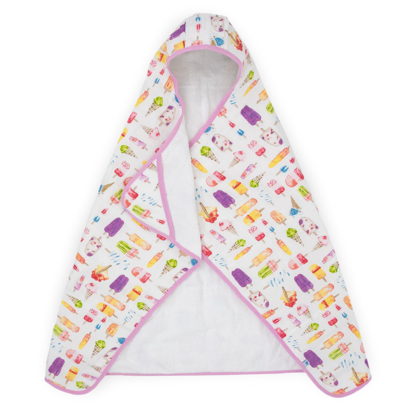 Cotton Muslin Toddler Hooded Towel