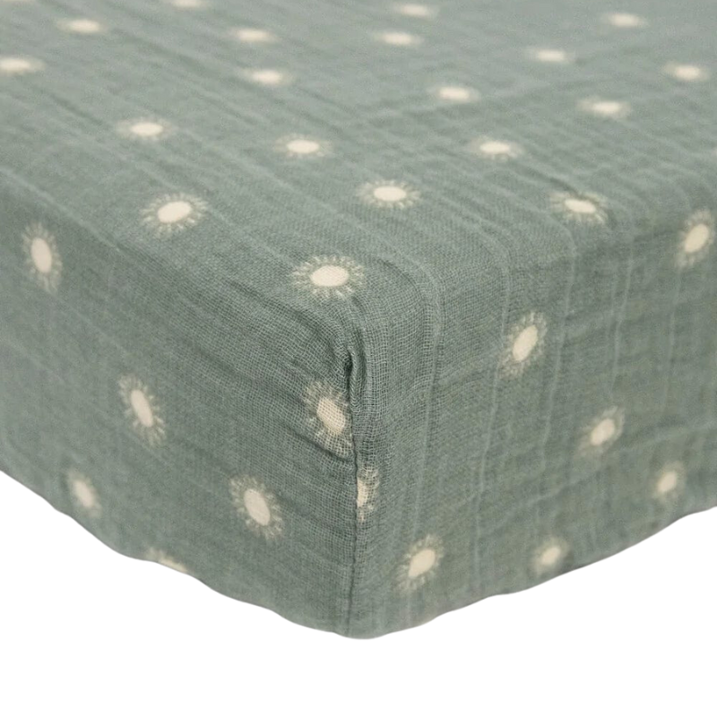 Cotton Muslin Crib Sheets