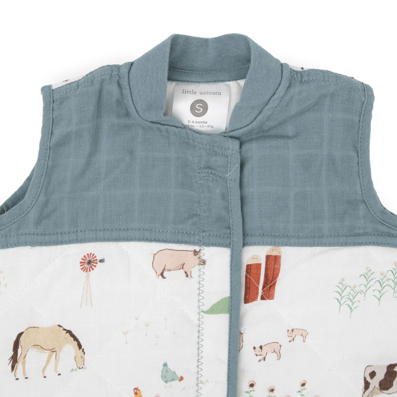 Cotton Muslin Quilted Sleep Bag