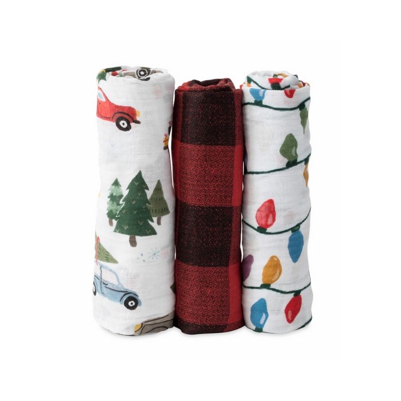 Muslin Swaddle - 3 Pack Holiday Haul