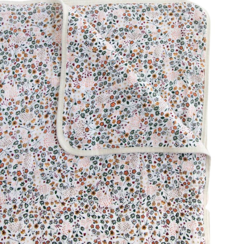Original Cotton Muslin Quilt - Pressed Petals