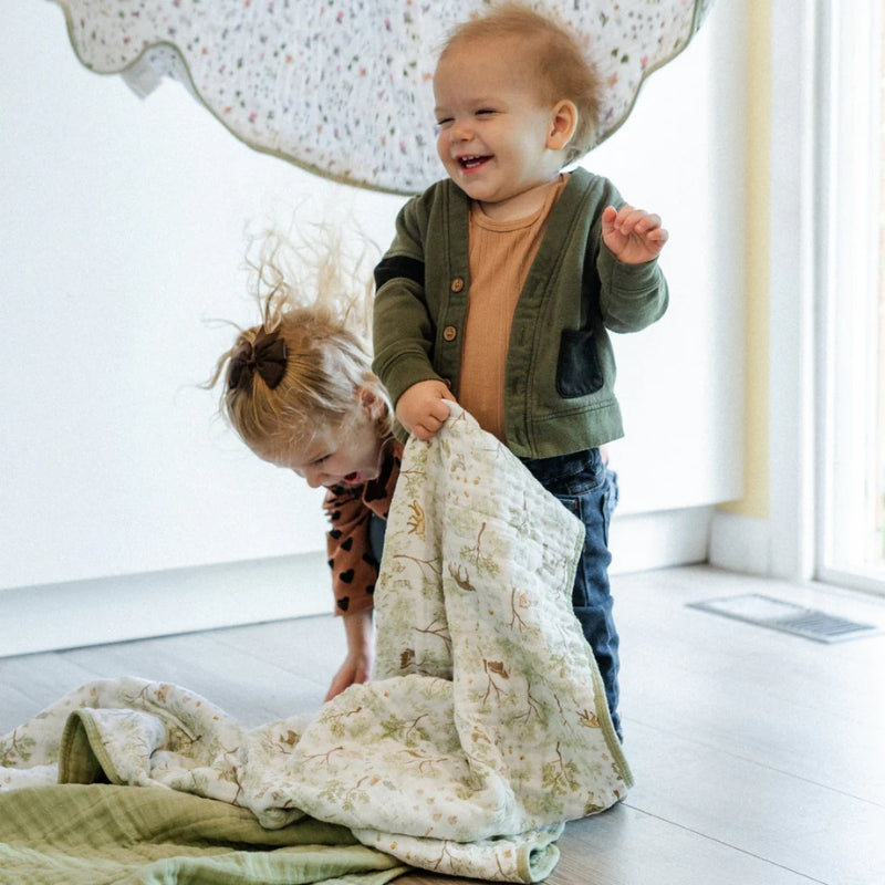 Courtepointes originales en mousseline de coton