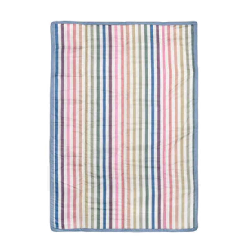 Outdoor Blanket - (5 x 7)  Chroma Rugby Stripe