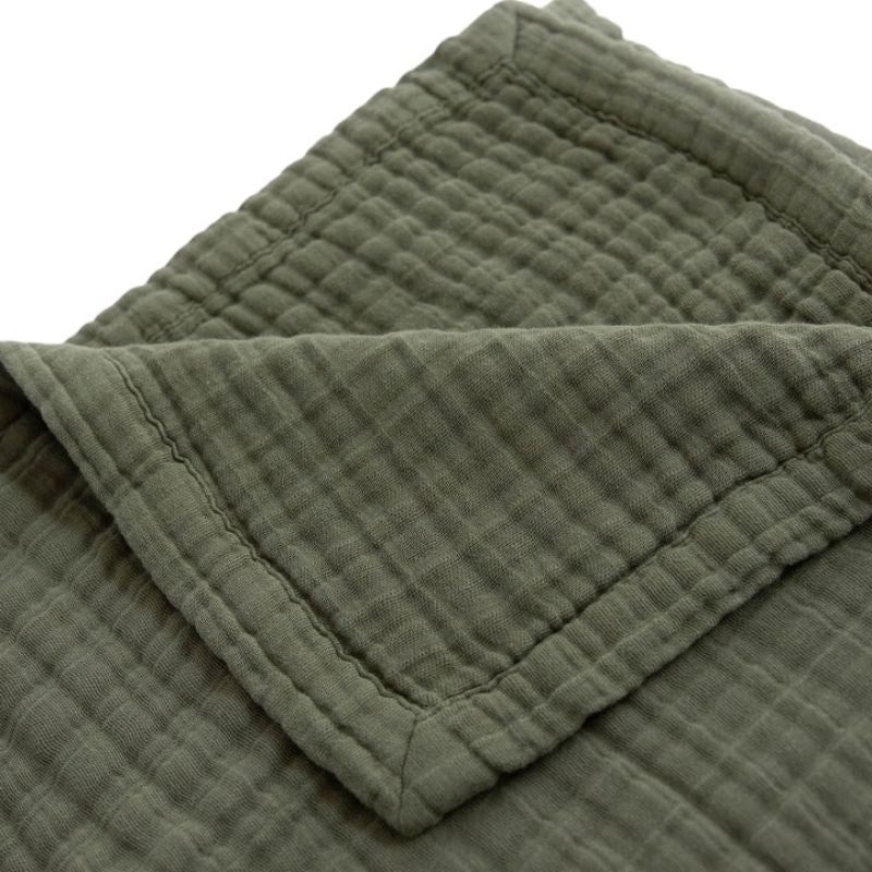 Big Kid Cotton Muslin Quilt Fern