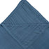 Deluxe Muslin Quilted Throw  Blue Dusk