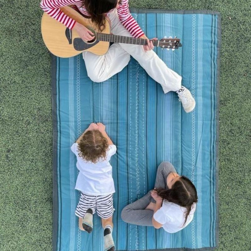 Outdoor Blanket - (5 x 7)  Shoreline Stripe