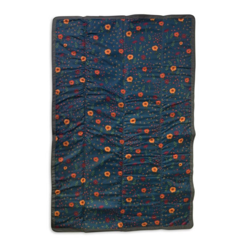 Outdoor Blanket - (5 x 7)  Midnight Poppy