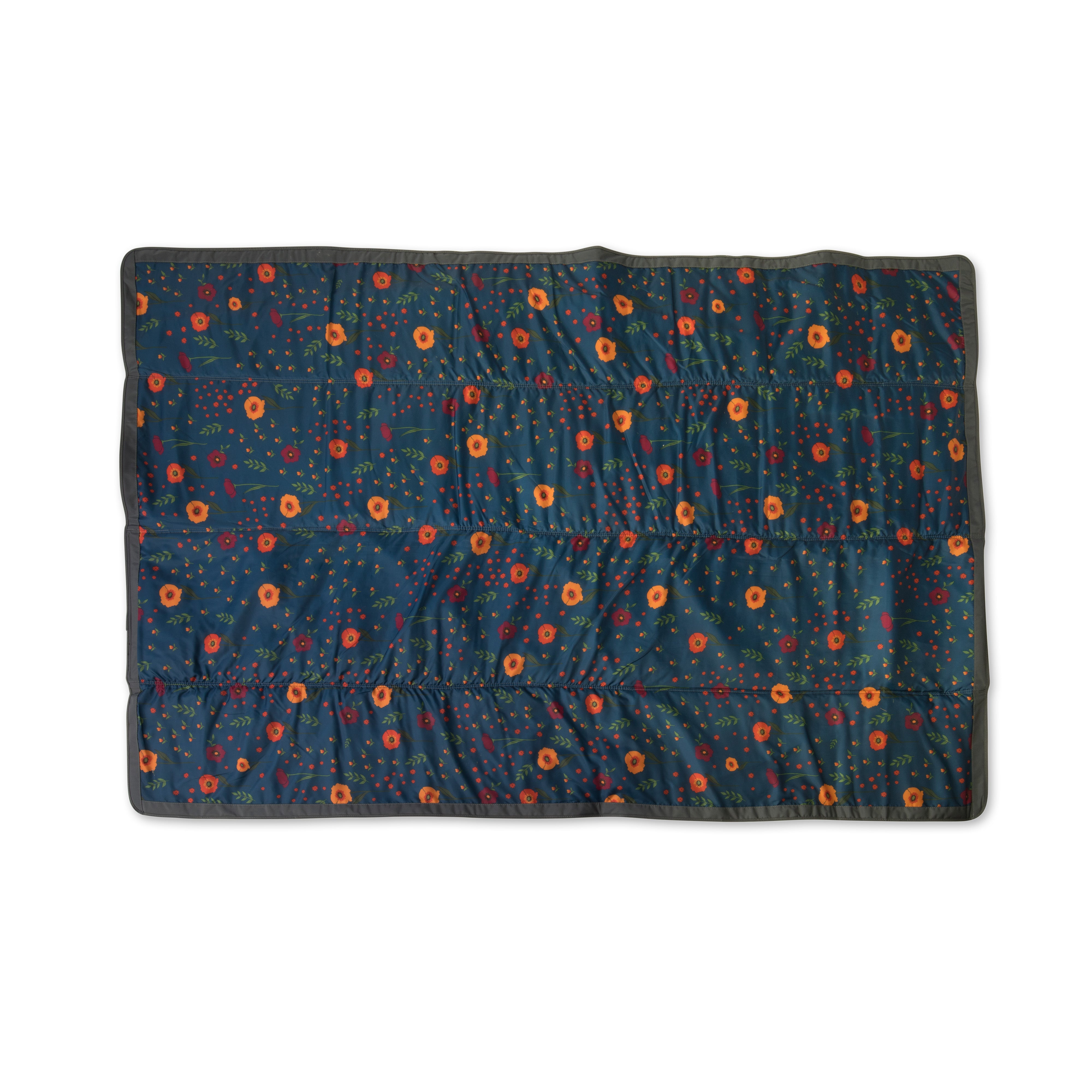 Outdoor Blanket - (5 x 7)  midnight poppy