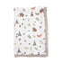 Cotton Muslin Baby Quilt Forest