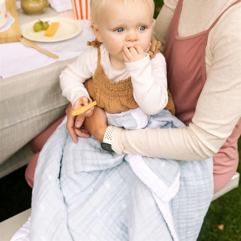 Cotton Muslin Baby Quilt