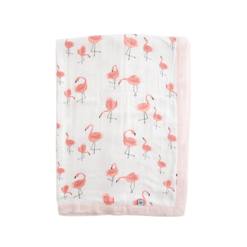 Deluxe Muslin Baby Quilt Pink Ladies