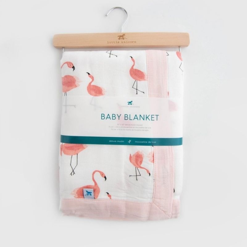 Deluxe Muslin Baby Quilt Pink Ladies