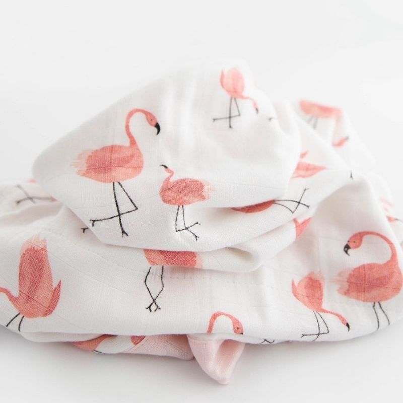 Deluxe Muslin Baby Quilt Pink Ladies