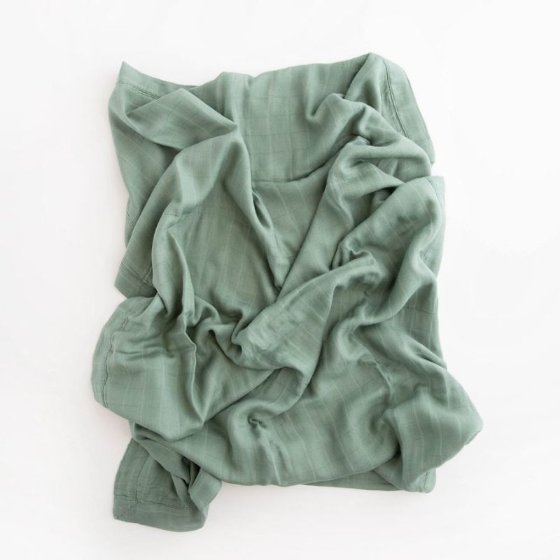 Deluxe Muslin Baby Quilt Sage