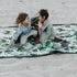 Outdoor Blanket - 5X10 Tropical Leaf