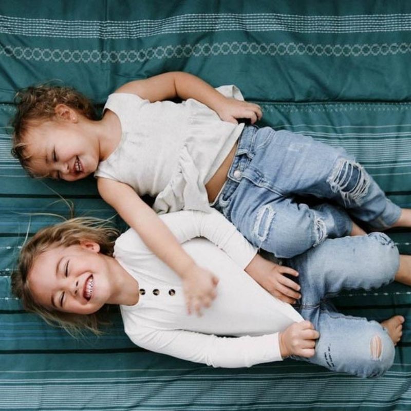 Outdoor Blanket - 5X10 Shoreline Stripe