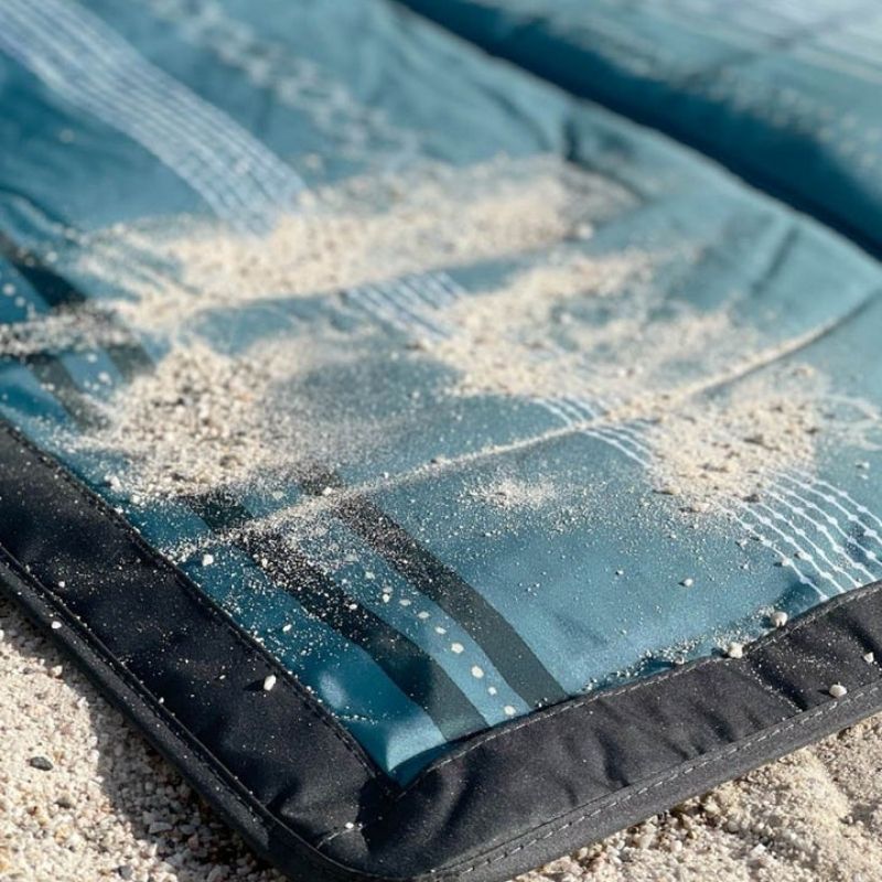 Outdoor Blanket - 5X10 Shoreline Stripe