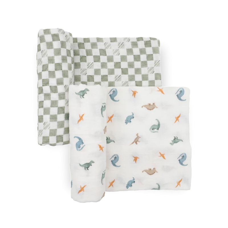 Organic Cotton Muslin Swaddle Blanket - 2 Pack
