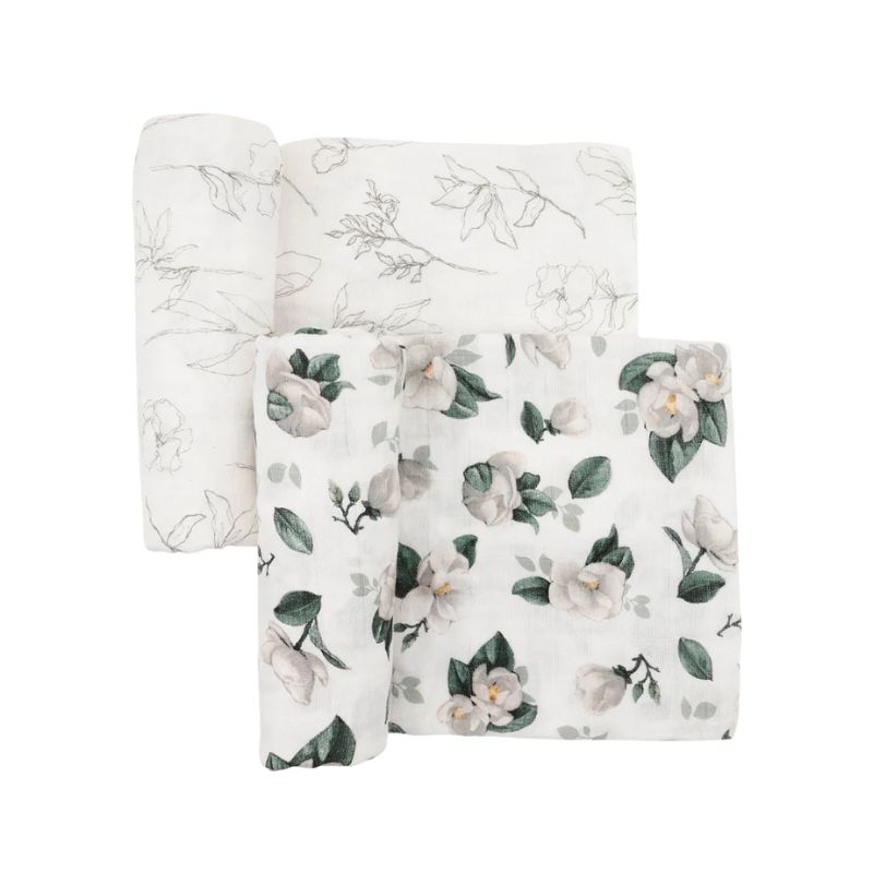 Organic Cotton Muslin Swaddle Blanket - 2 Pack