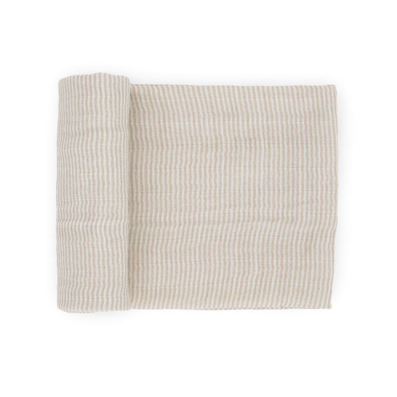 Organic Cotton Muslin Swaddle Blanket