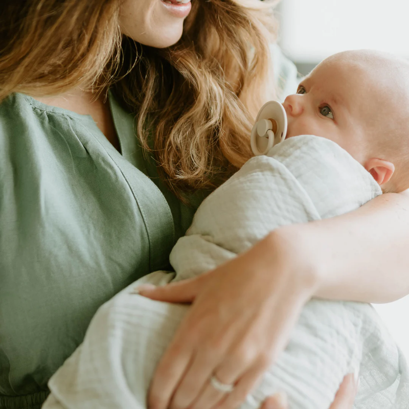 Organic Cotton Muslin Swaddle Blanket