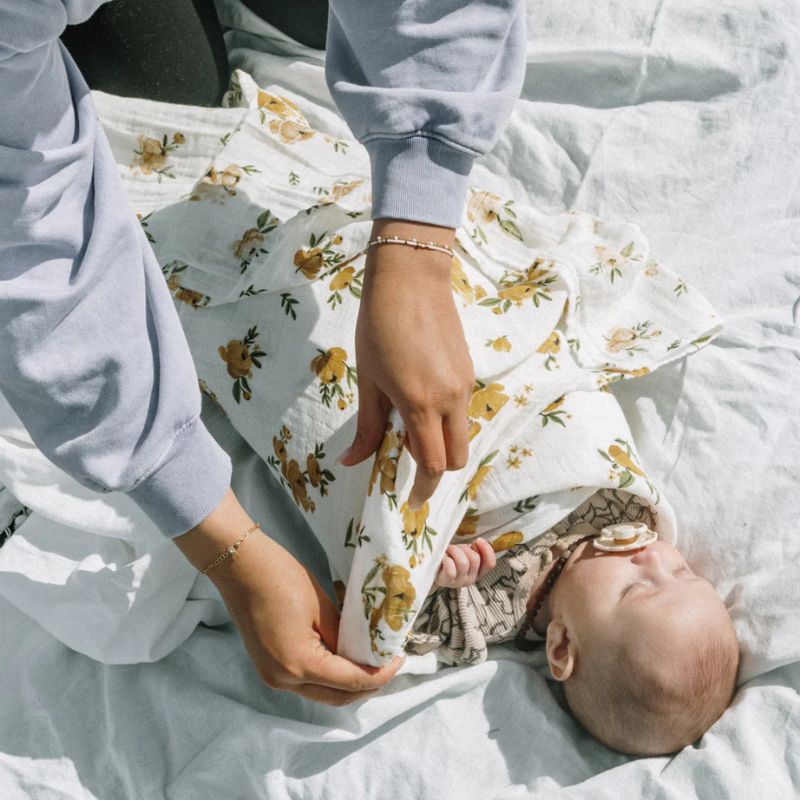 Cotton Muslin Swaddle Blanket