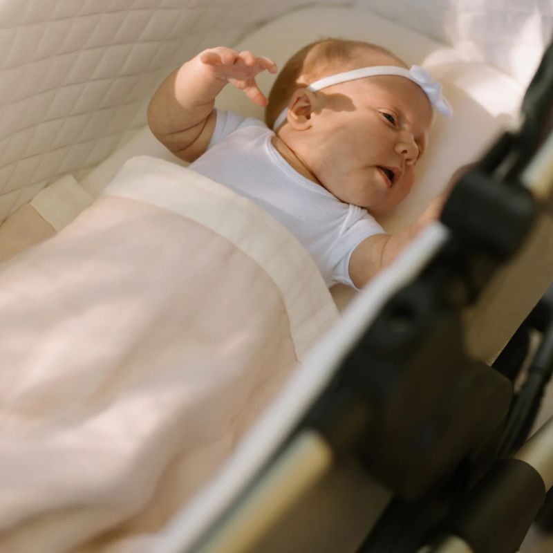 Organic Cotton Muslin Baby Quilt
