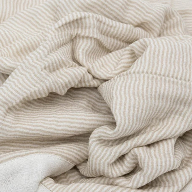 Organic Cotton Muslin Baby Quilt