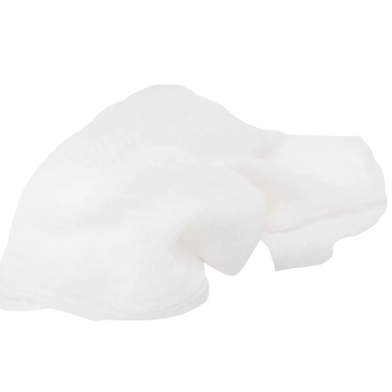 Cotton Muslin Squares 4 Pack White