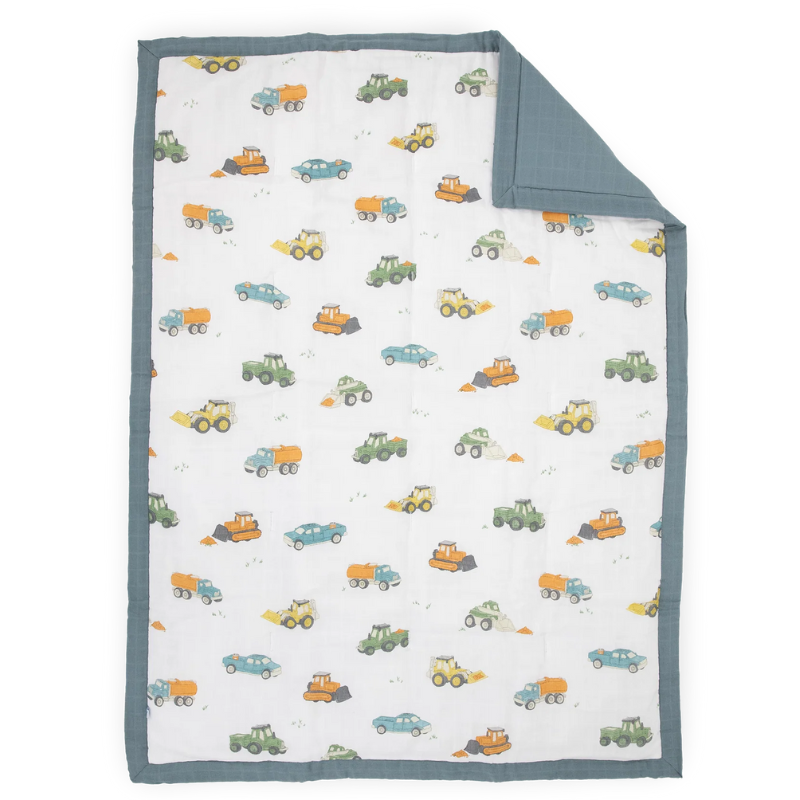 Cotton Muslin Toddler Bedding 3 Piece Set