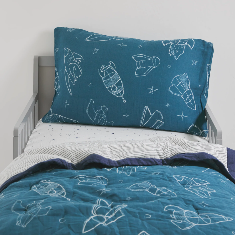 Cotton Muslin Toddler Bedding 3 Piece Set