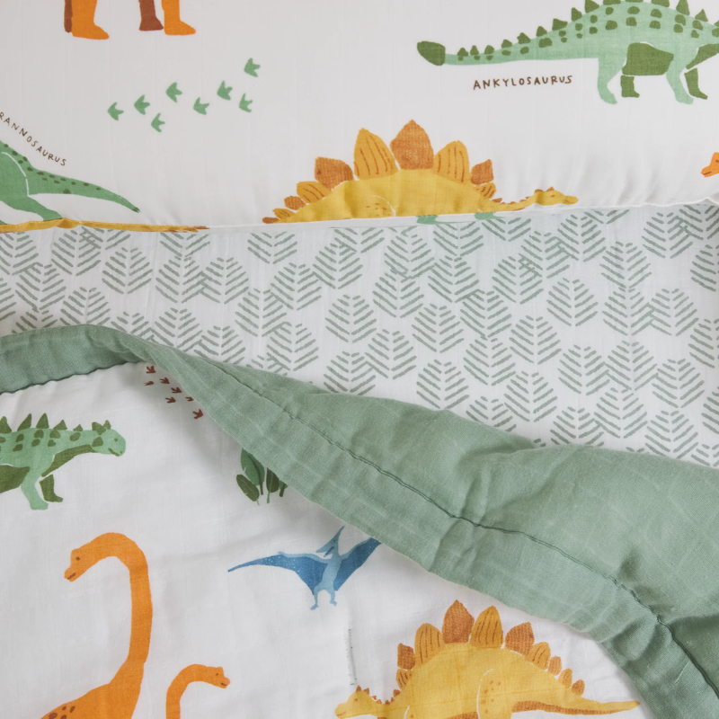 Cotton Muslin Toddler Bedding 3 Piece Set