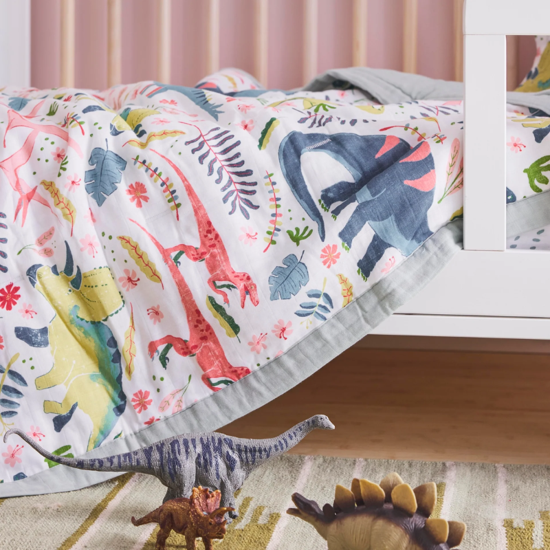 Cotton Muslin Toddler Bedding 3 Piece Set