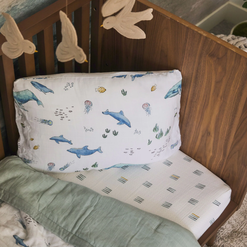 Cotton Muslin Toddler Bedding 3 Piece Set
