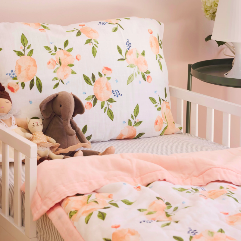 Cotton Muslin Toddler Comforter
