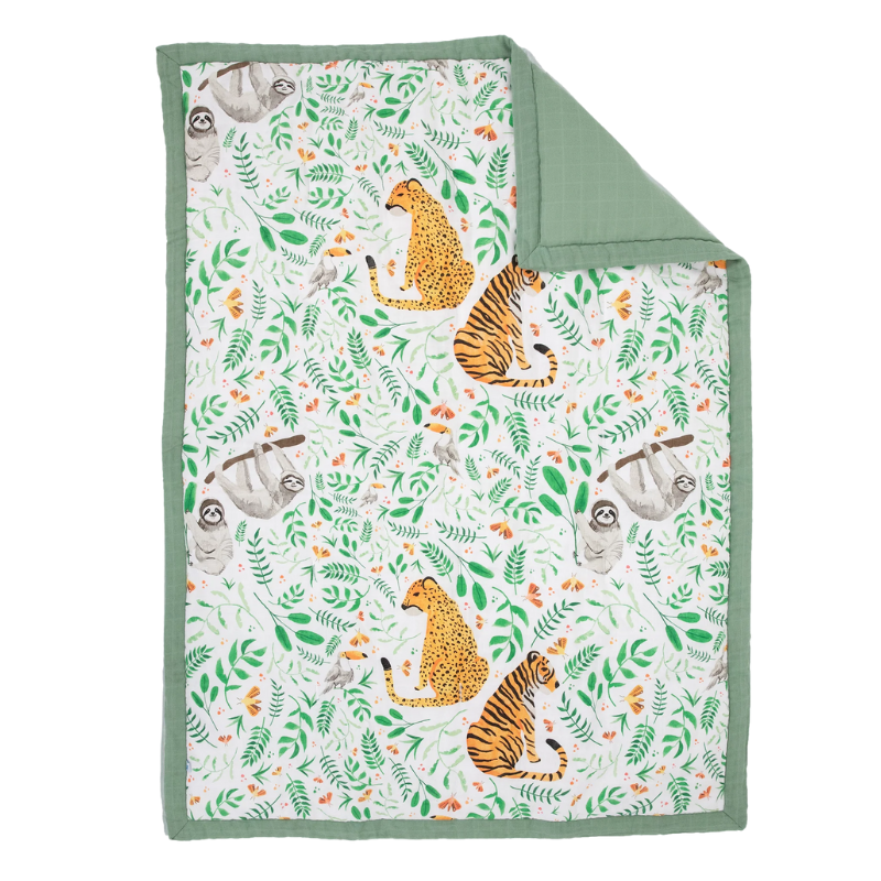 Cotton Muslin Toddler Comforter