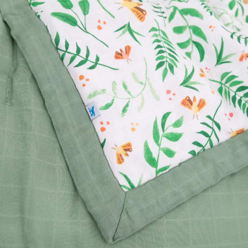 Cotton Muslin Toddler Comforter
