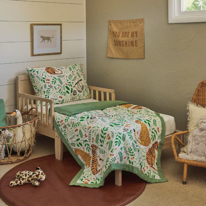 Cotton Muslin Toddler Comforter