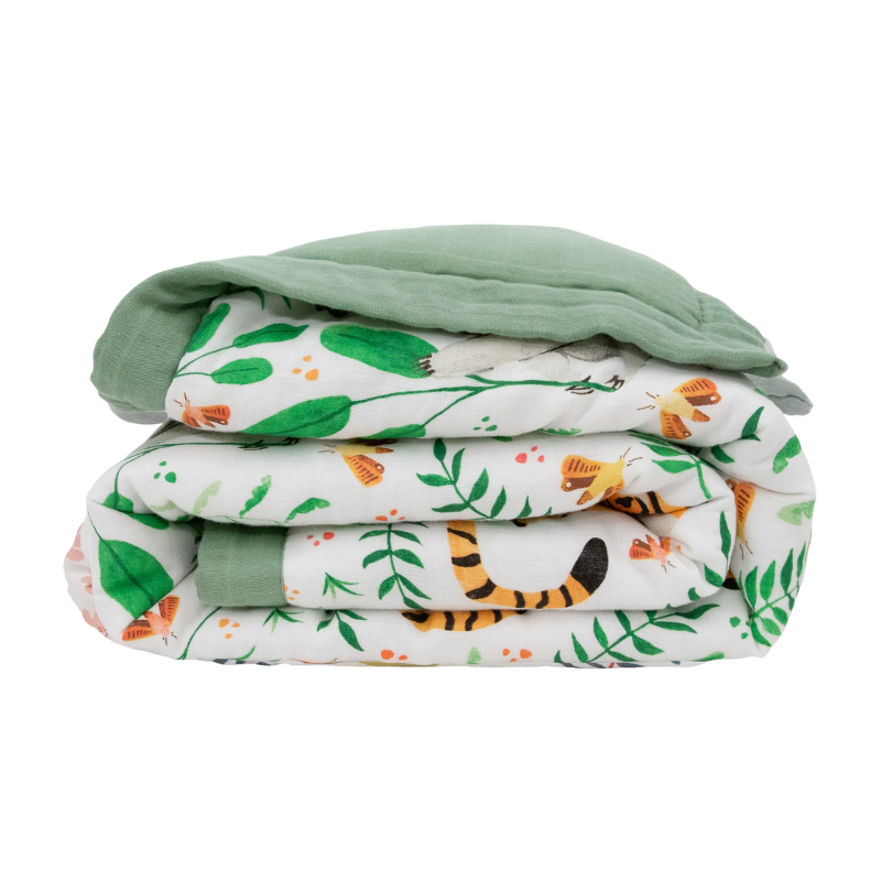 Cotton Muslin Toddler Comforter