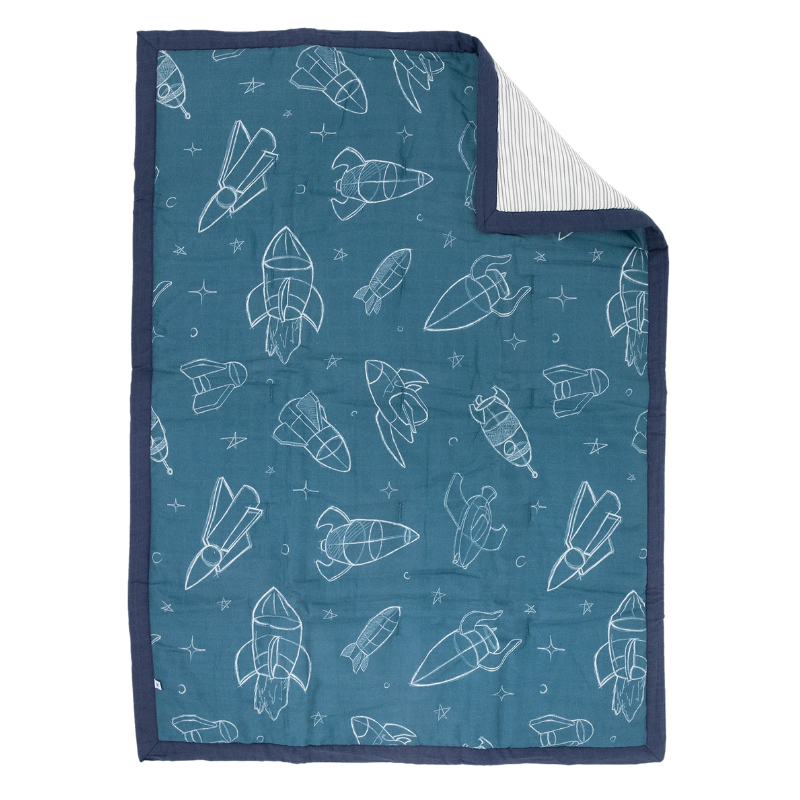 Cotton Muslin Toddler Comforter
