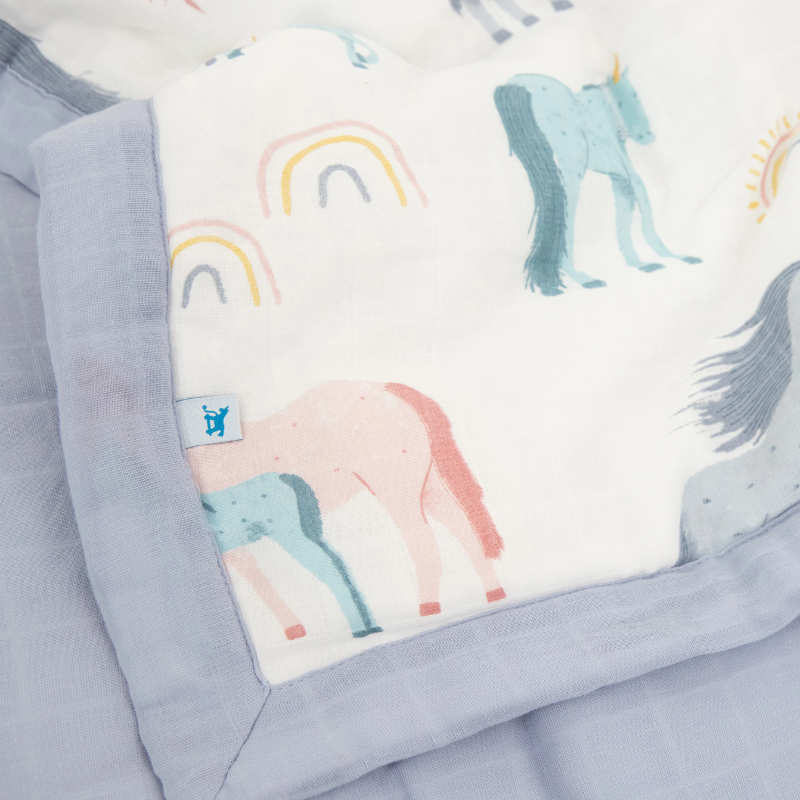 Cotton Muslin Toddler Comforter