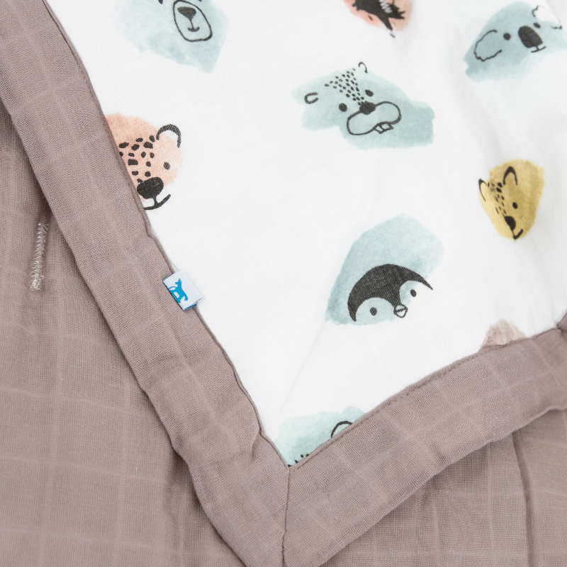 Cotton Muslin Toddler Comforter