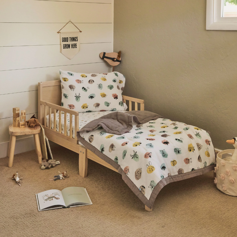 Cotton Muslin Toddler Comforter