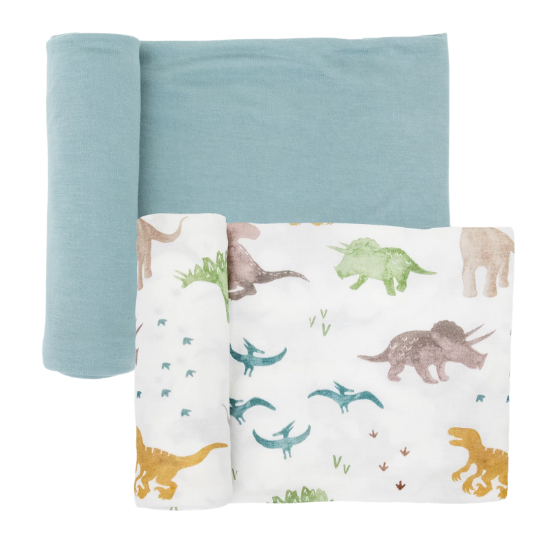 Stretch Knit Swaddle Blanket - 2 Pack